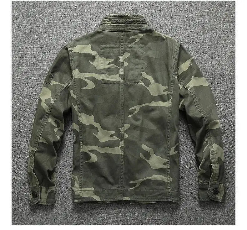 Signature Tunica Green Denim Cargo Jacket 9