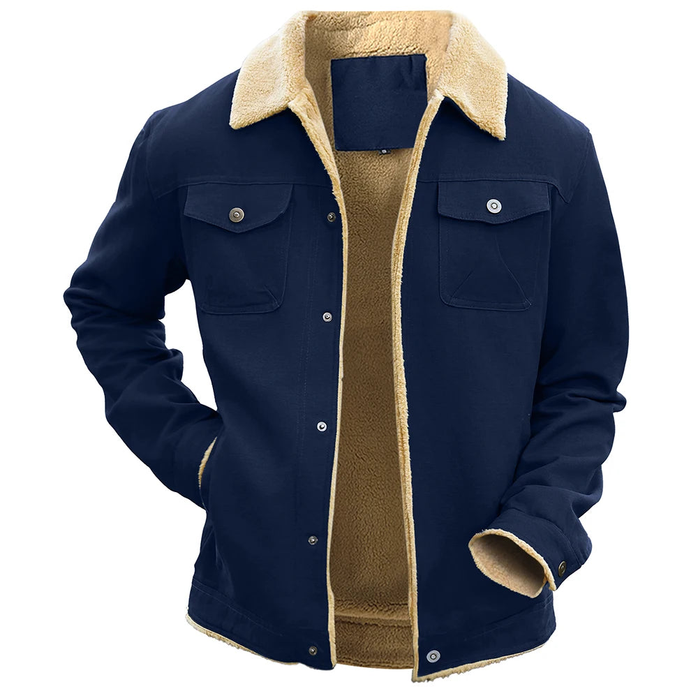 Signature Tunica Men's Faux Shearling Lined Parka Warm Winter Coat 12
