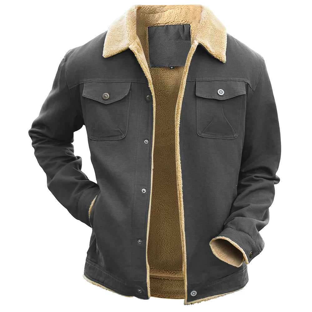 Signature Tunica Men's Faux Shearling Lined Parka Warm Winter Coat 14
