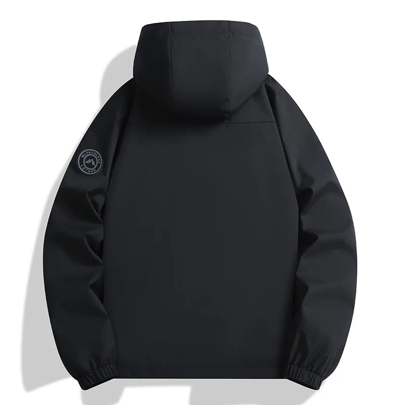 Signature Tunica Men's Lightweight Windbreaker Hooded Zip-Up Jacket for Hiking 4