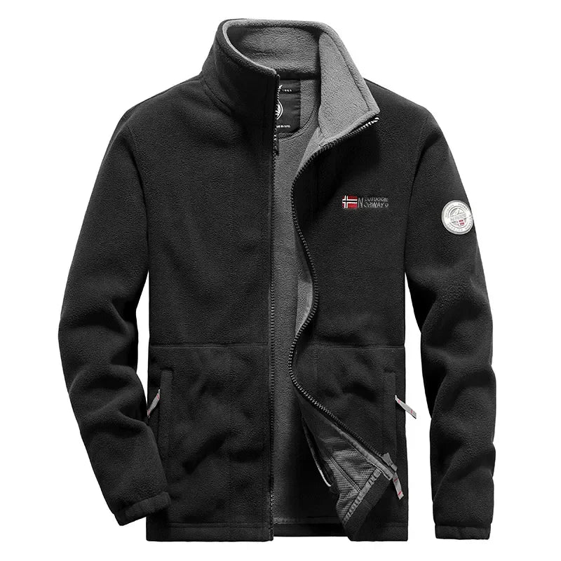 Signature Tunica Men's Thermal Polar Fleece Tactical Jacket 15