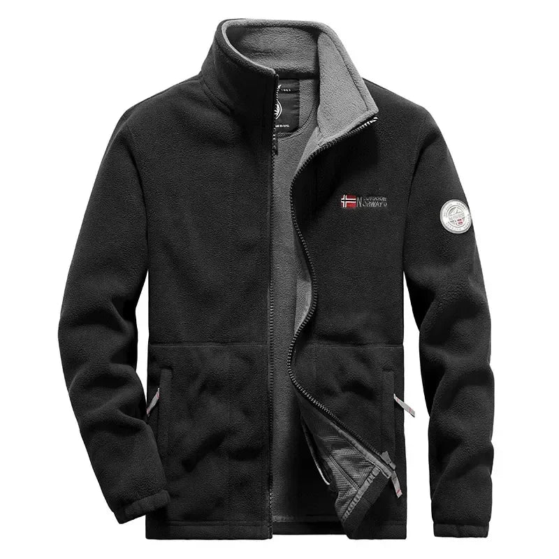 Signature Tunica Men's Thermal Polar Fleece Tactical Jacket 17