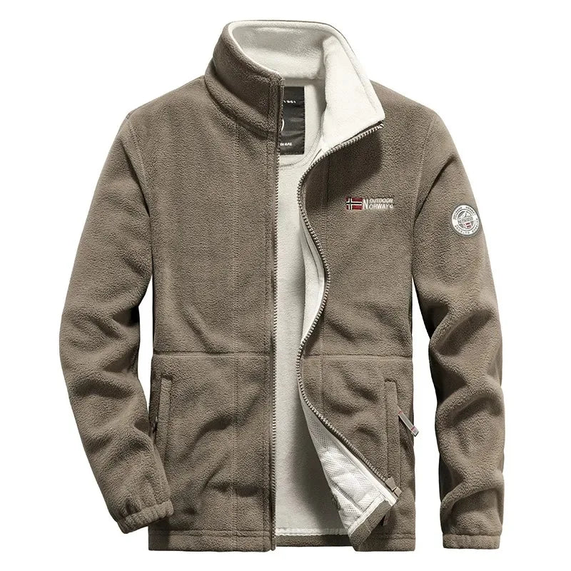 Signature Tunica Men's Thermal Polar Fleece Tactical Jacket 2