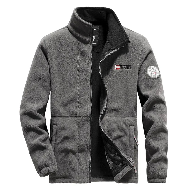 Signature Tunica Men's Thermal Polar Fleece Tactical Jacket 3