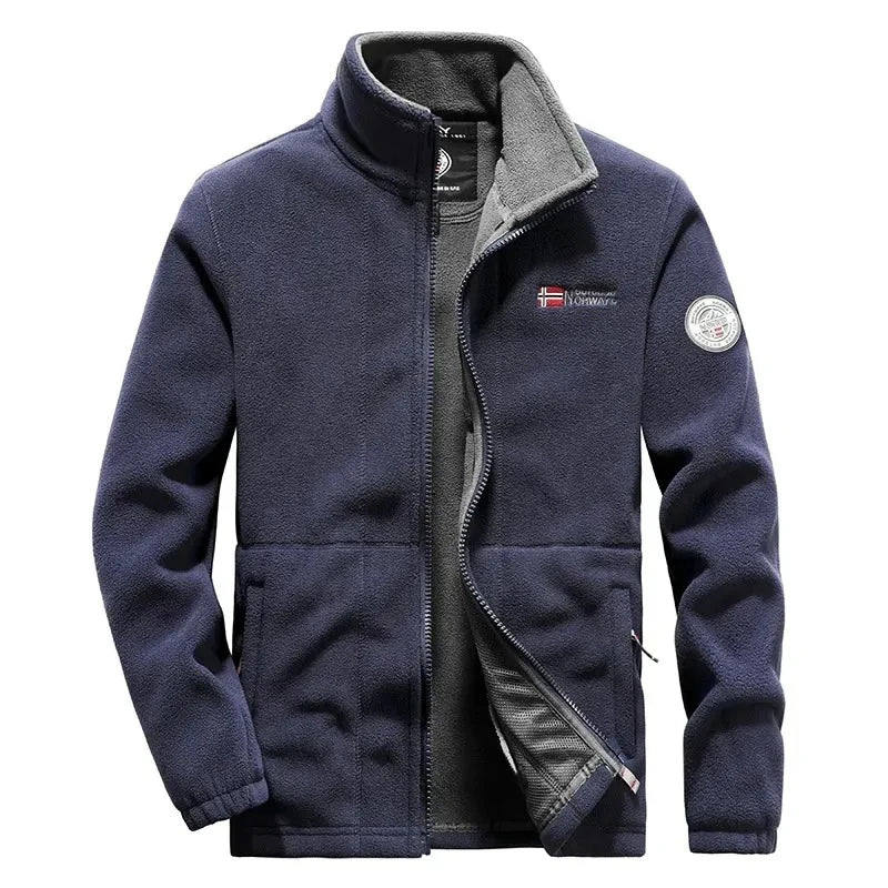 Signature Tunica Men's Thermal Polar Fleece Tactical Jacket 5