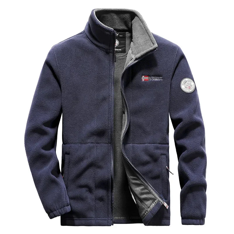 Signature Tunica Men's Thermal Polar Fleece Tactical Jacket 9