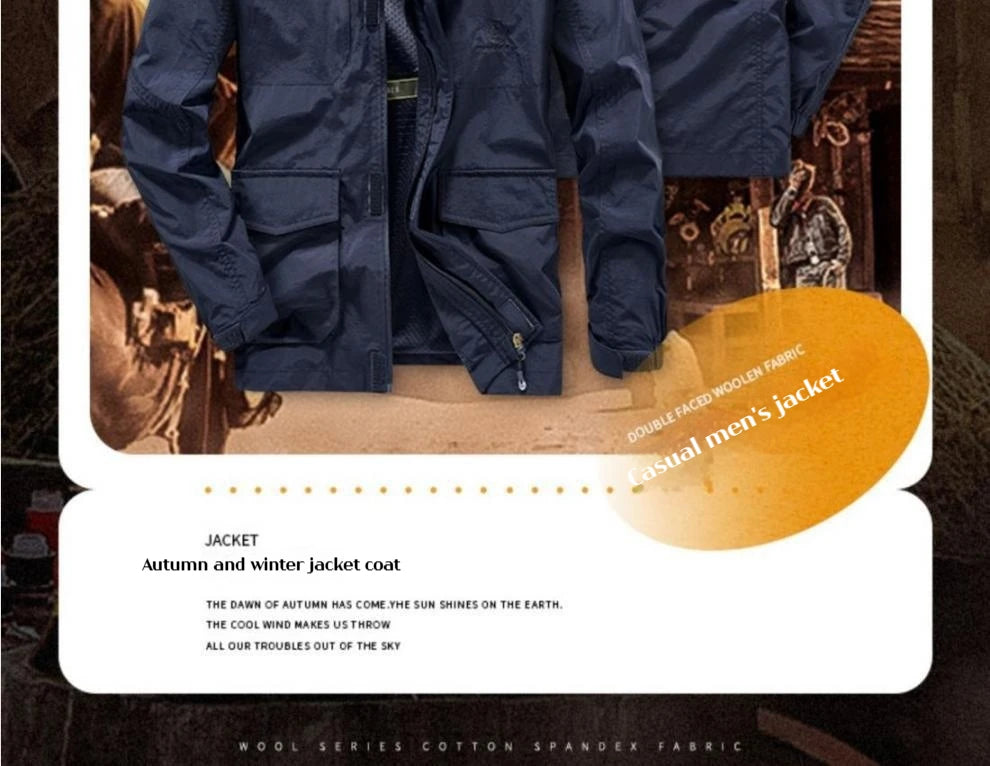 Signature Tunica Men's Waterproof Windbreaker & Autumn Workwear & Fishing Jacket 8