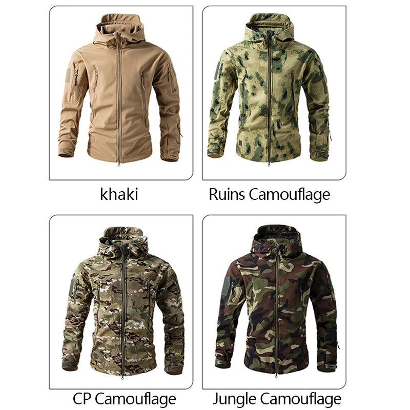 Signature Tunica Tactical Jacket Waterproof Fleece Hooded Camping Jacket6