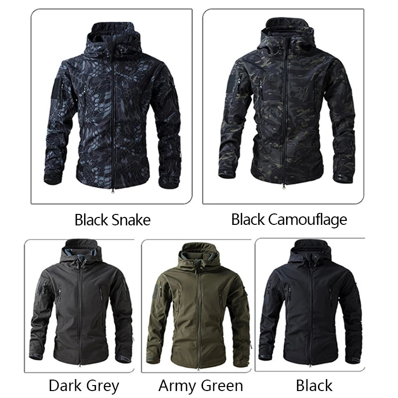 Signature Tunica Tactical Jacket Waterproof Fleece Hooded Camping Jacket7
