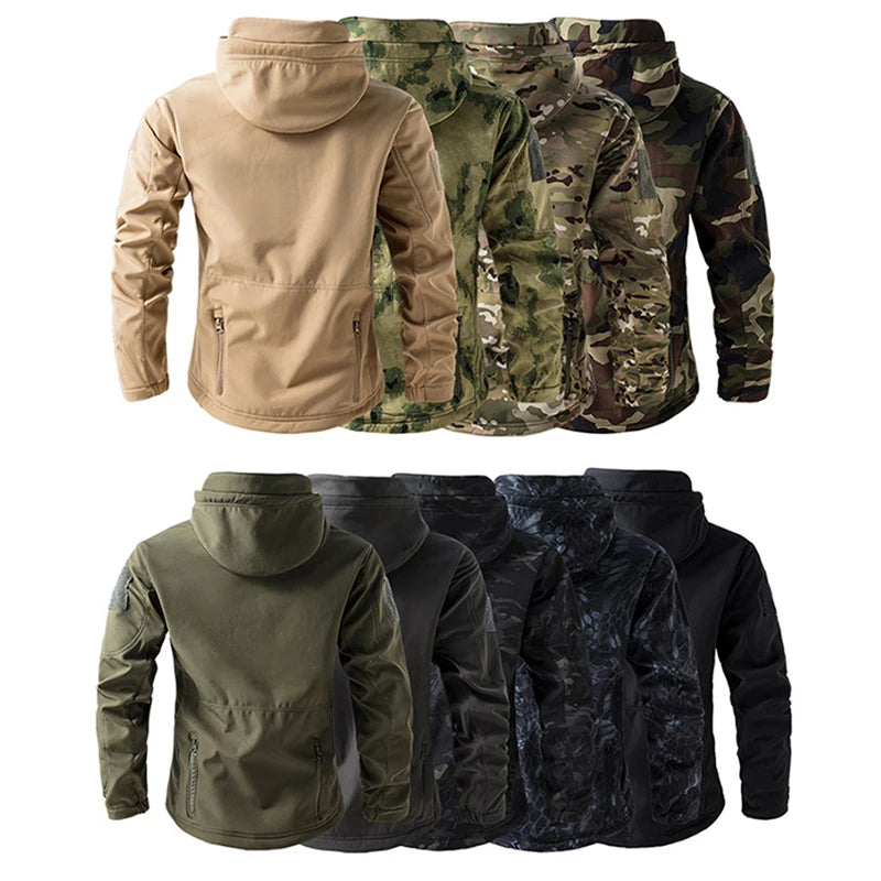 Signature Tunica Tactical Jacket Waterproof Fleece Hooded Camping Jacket8