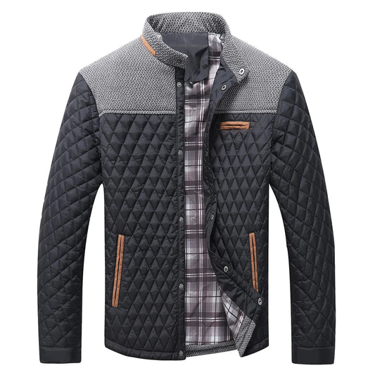 Signature Tunica Men's Diamond Quilted Puffer Down Jacket