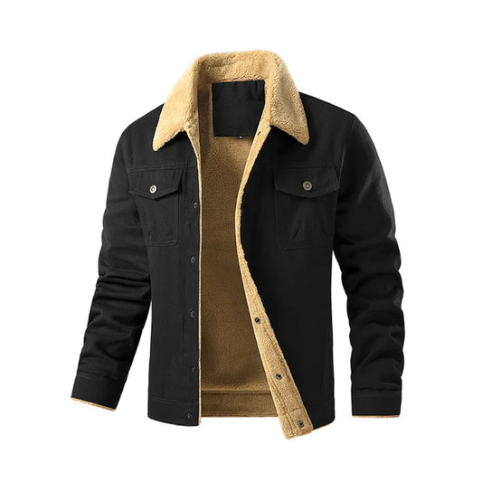 Signature Tunica Men's Faux Shearling Lined Parka Warm Winter Coat